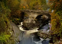 The bridge in Autumn exclusive print