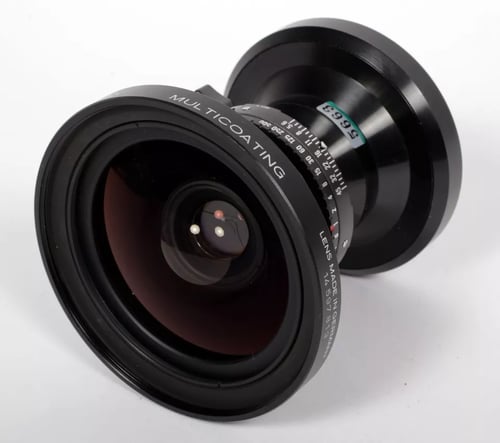 Image of Schneider Super Angulon MC 90mm F5.6 XL-110 Lens in Copal #0 Shutter #5663