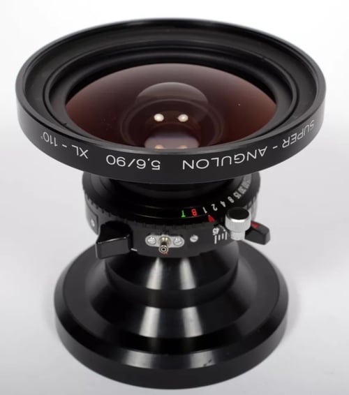 Image of Schneider Super Angulon MC 90mm F5.6 XL-110 Lens in Copal #0 Shutter #5663