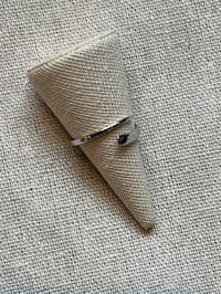Image 1 of Stainless Steel Adjustable Ring Simple Classic Silver
