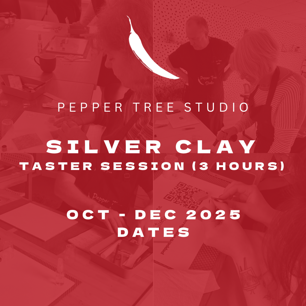 Image of Silver Clay Taster Workshop.  Oct - Dec 2025 Dates