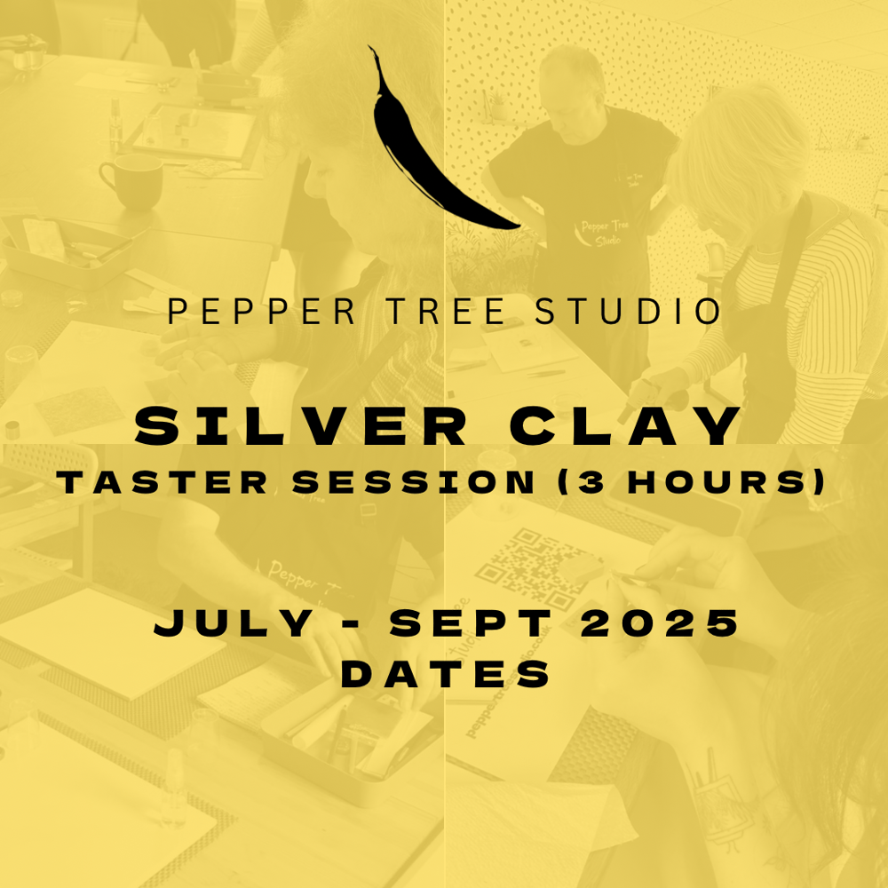Image of Silver Clay Taster Workshop. July-Sept 2025 Dates