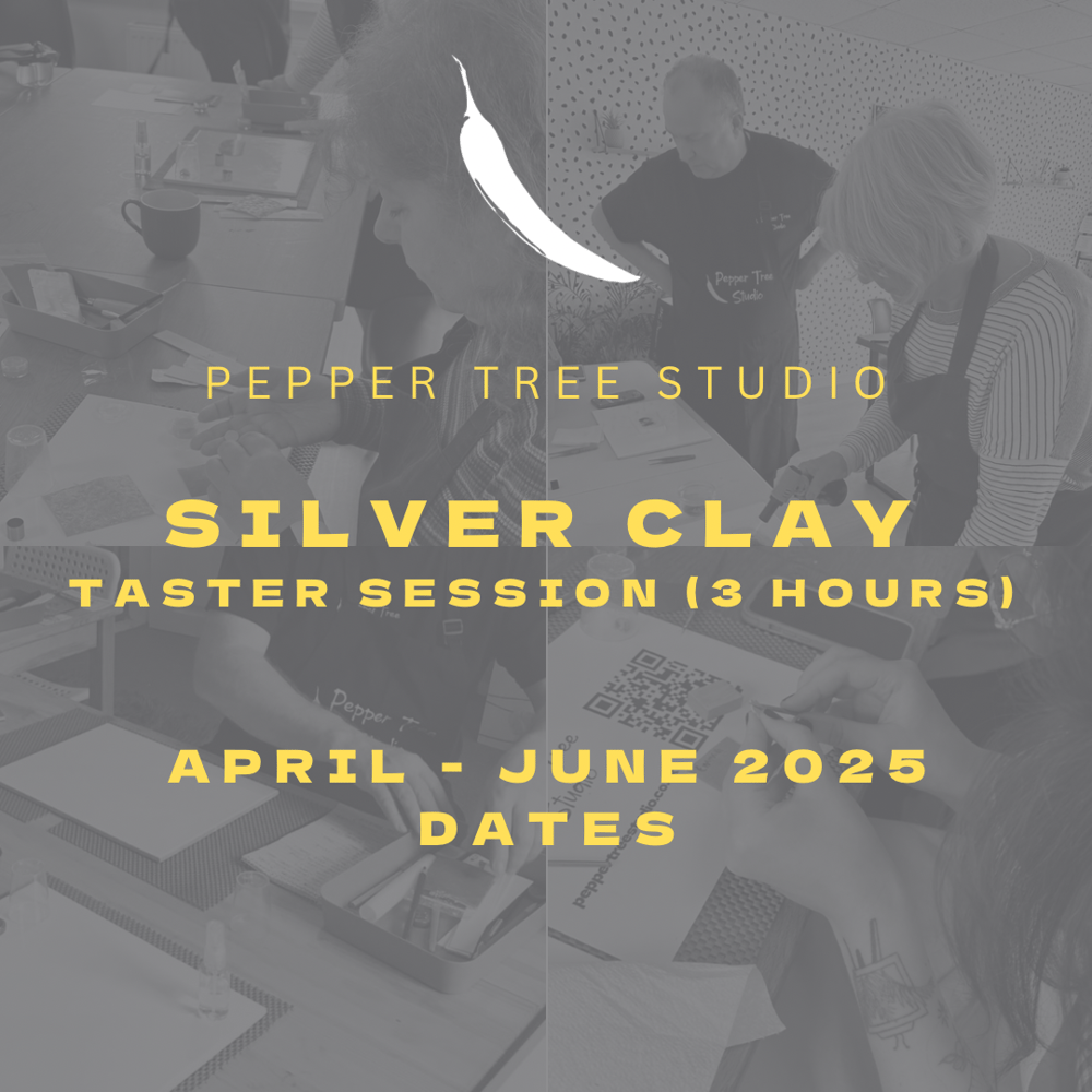 Image of Silver Clay Taster Workshop.  April - June 2025 Dates