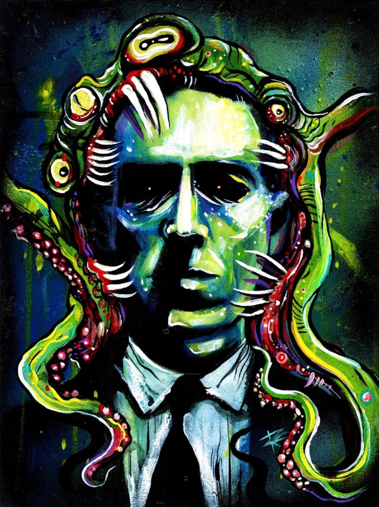 Image of H.P. Lovecraft 11x14 Print