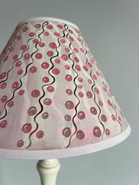 Image 3 of "The Isadora" - Hand Painted Decorative Shade for a Table Lamp