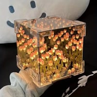 DIY Tulip Lamp, DIY Self-assembled Night Light, Valentine's Day Gift, Birthday Gift, Creative Bedroo