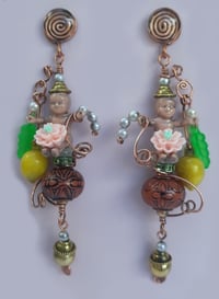 Desert lemon Drops Earrings with Southwestern Gothic Flair...Yes!