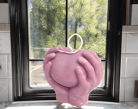 Image 2 of Purple Heart Candle