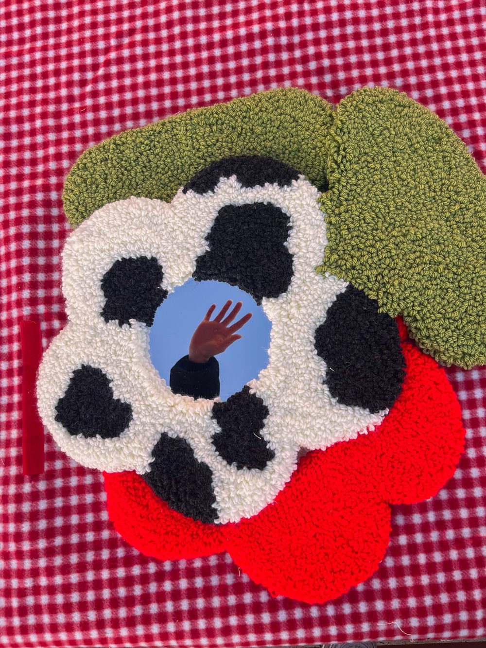 Image of Flower moo mirror
