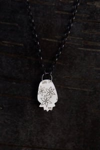 Image 3 of Nevada Turquoise Floral Necklace