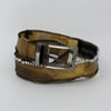 PROTOTYPE: Transparent Leather Jaw Belt Size 31-34