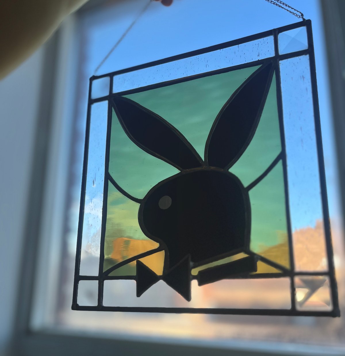 Image of GREEN PLAYBOY BUNNY