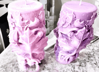 Image 1 of Maple leaf decorative candle 