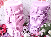 Image 2 of Maple leaf decorative candle 