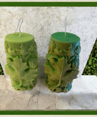 Image 3 of Maple leaf decorative candle 