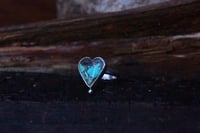 Image 1 of Turquoise Heart Band | Size 5.5