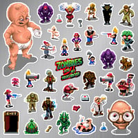 Image 1 of Zombies Ate My Neighbors Magnet Set (39 Pieces)