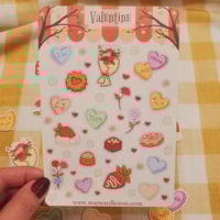 Image 3 of Valentine ~ Sticker Sheet