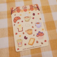 Image 1 of Café ~ Sticker Sheet