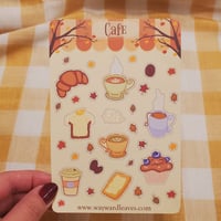 Image 2 of Café ~ Sticker Sheet