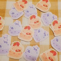 Image 1 of Heart Cake ~ Sticker