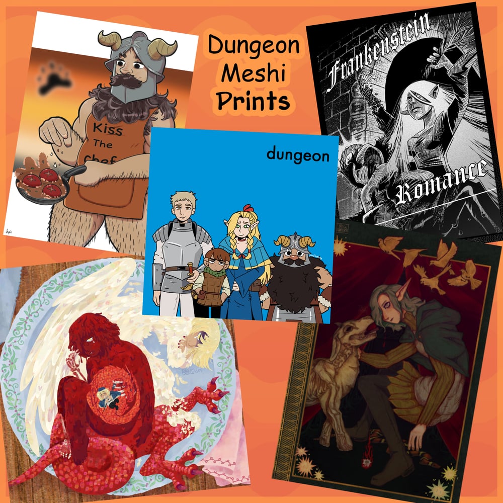 Image of Dungeon Meshi Prints