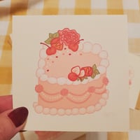 Image 1 of Heart Cake ~ Art Print