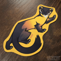 Image 4 of Yellow-Throated Marten - Stickers