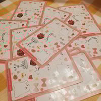 Image 2 of Ghost Date ~ Sticker Sheet