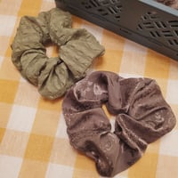 Image 1 of Green ~ Scrunchies