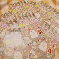 Image 3 of Circus ~ Sticker Sheet