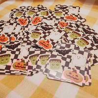 Image 3 of Retro Halloween ~ Sticker Sheet