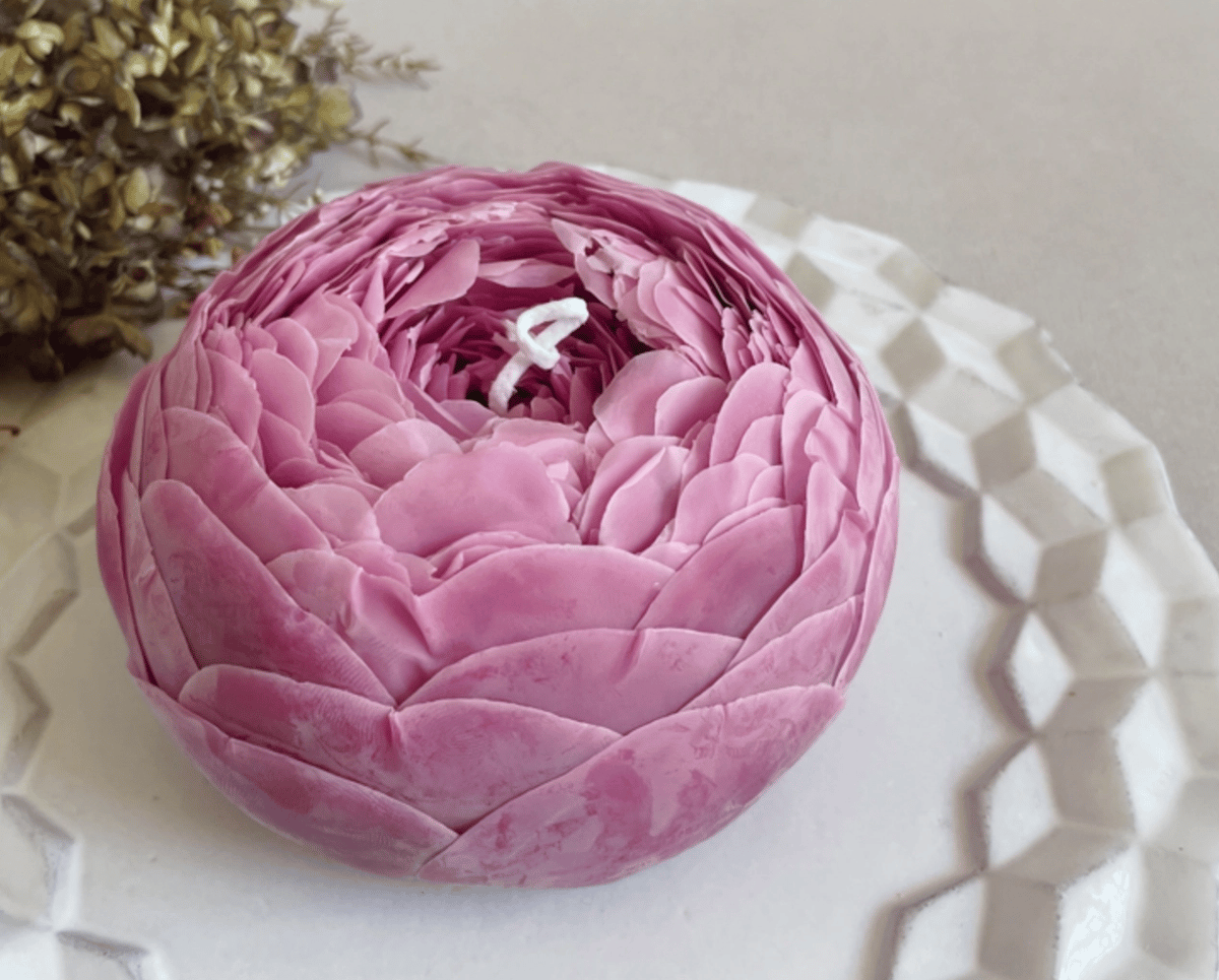 Image of Large Flower Candles