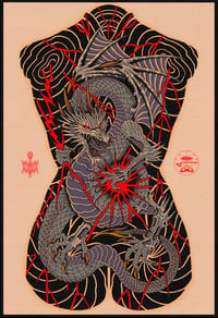 ELDER DRAGON FINE ART PRINT A3+