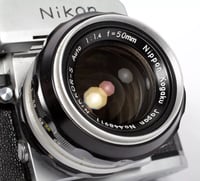 Image 9 of Nikon F Photomic 35mm SLR film camera with Nikkor S 50mm F1.4 lens #5714
