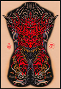 LORD OF SWORDS FINE ART PRINT A3+