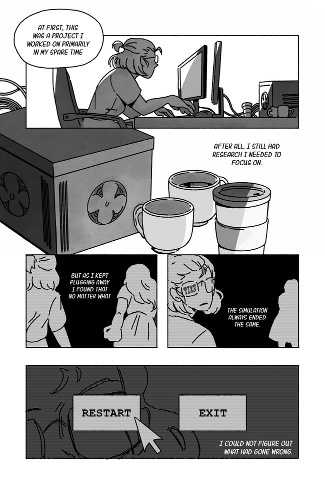 [ Original Comic ] Restart Simulation