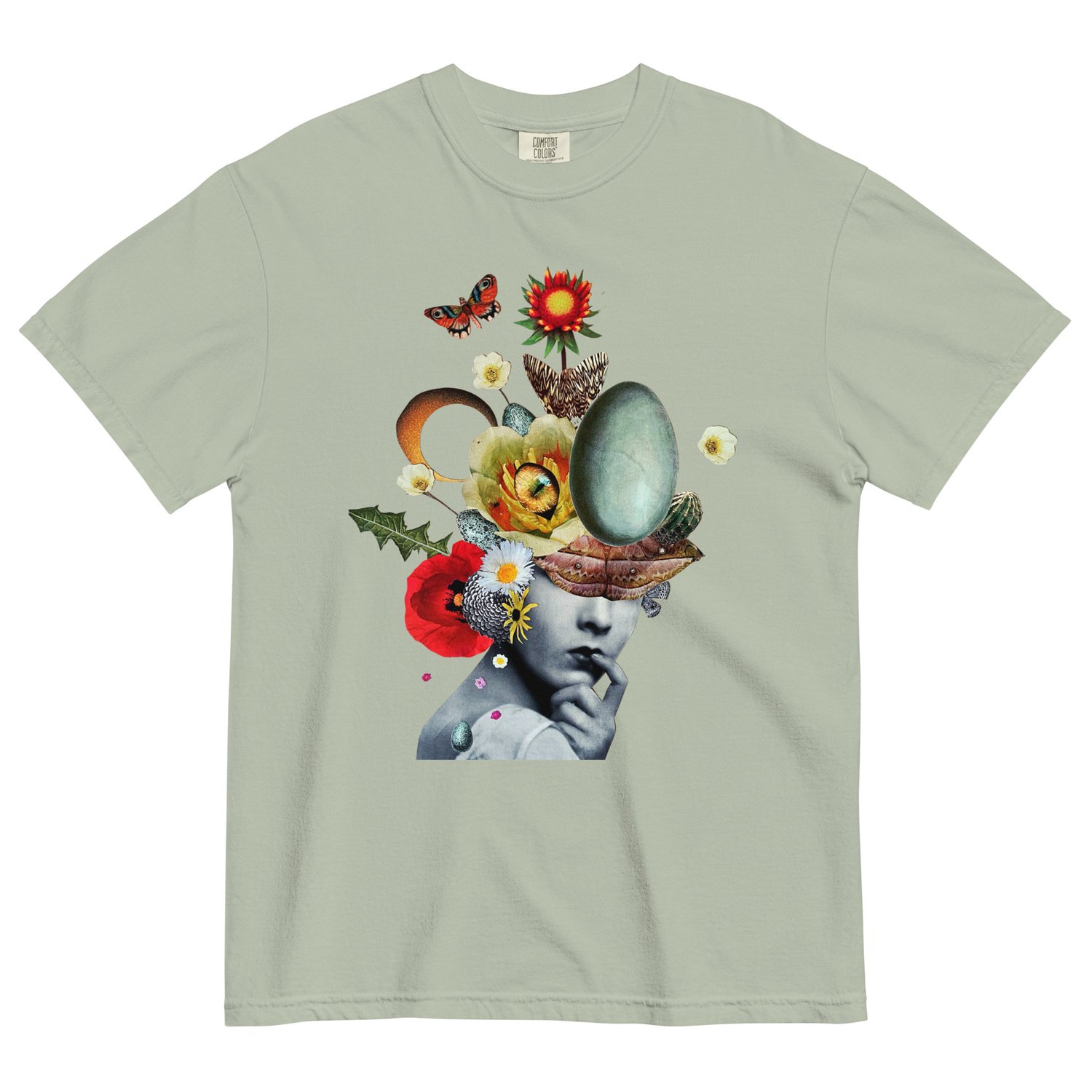 Image of The Personification of EGGcelllence - Unisex Garment-dyed Heavyweight T-shirt