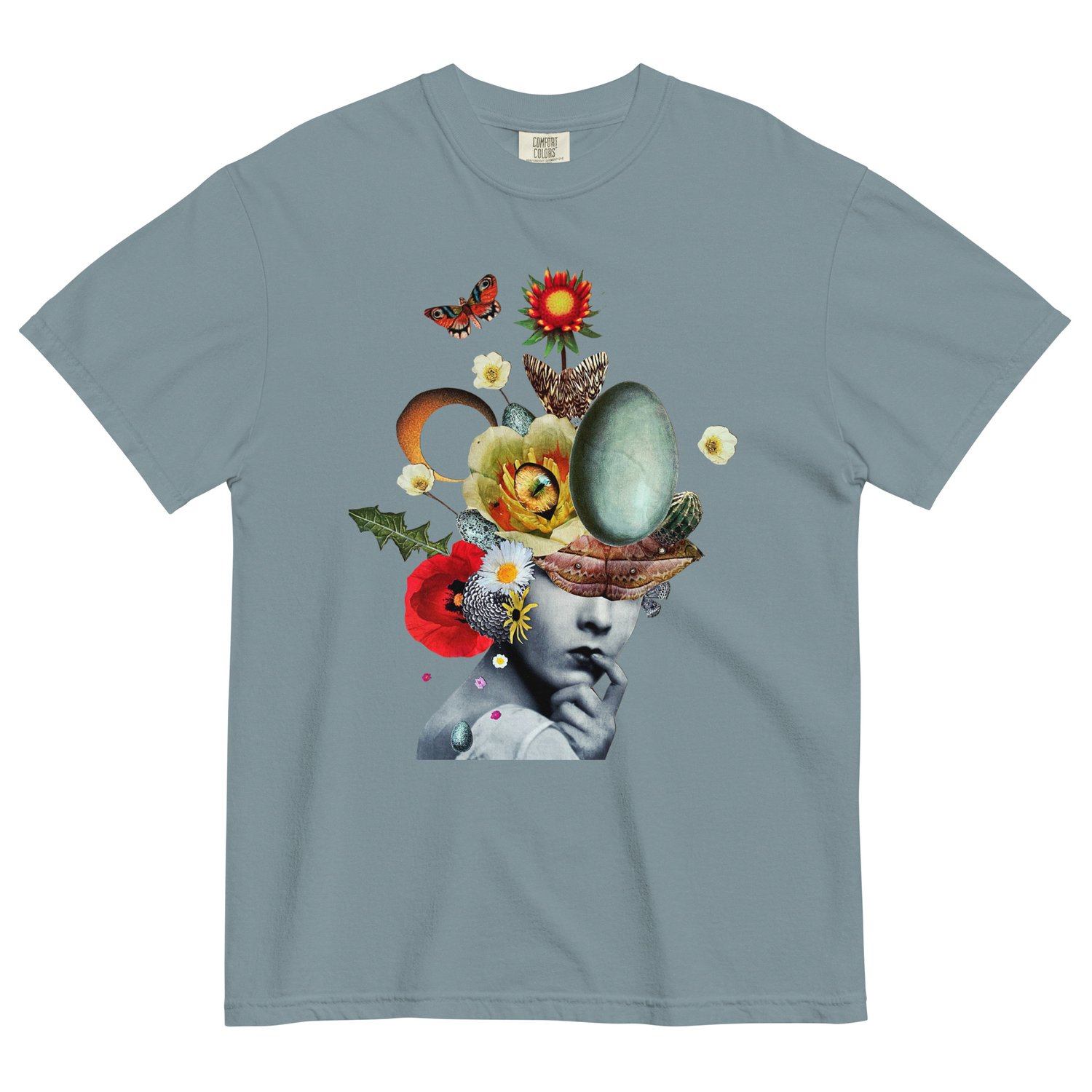 Image of The Personification of EGGcelllence - Unisex Garment-dyed Heavyweight T-shirt