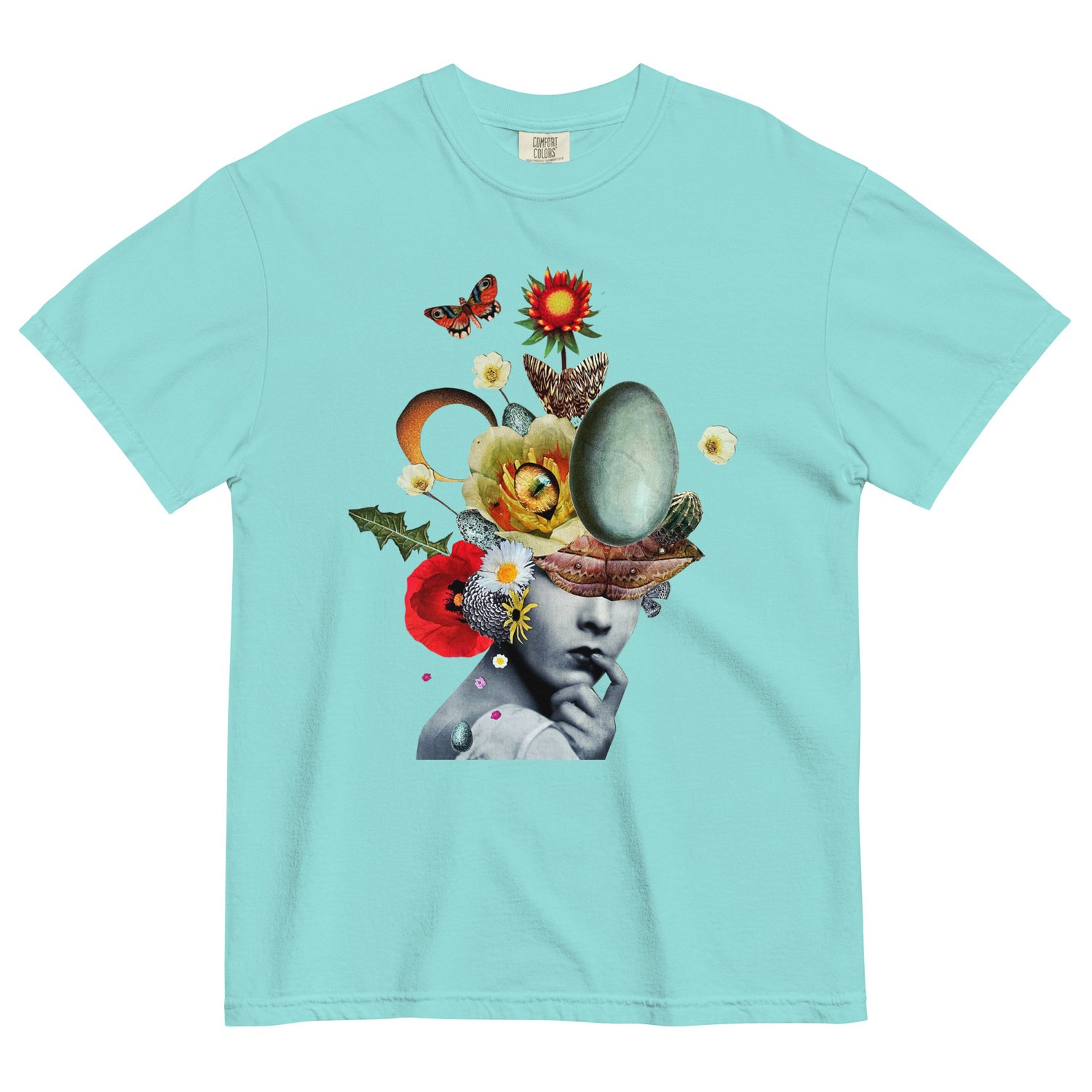 Image of The Personification of EGGcelllence - Unisex Garment-dyed Heavyweight T-shirt