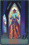 [ Arcane ] Stained Glass Herald Print (Preorder)