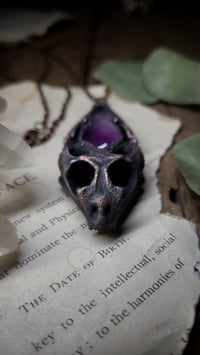 Image 2 of Uro Skull and Amethyst Amulet