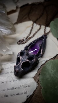 Image 3 of Uro Skull and Amethyst Amulet