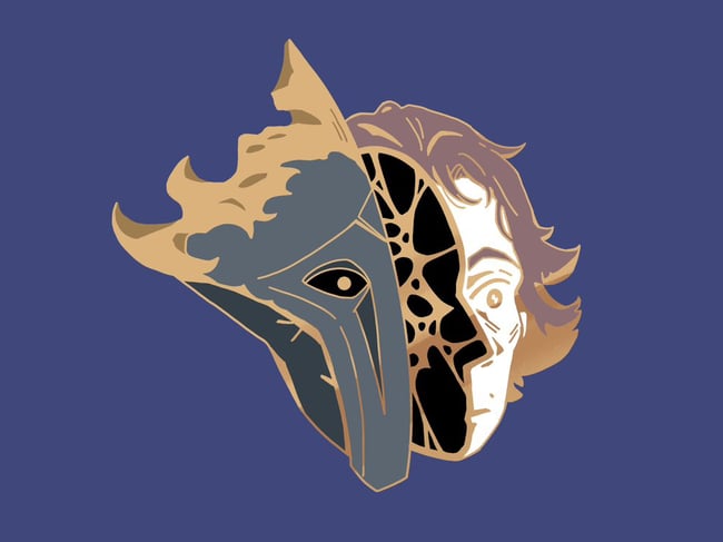 [ Arcane ] Hollowed Out Enamel Pin