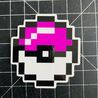 Image 1 of Pixel Ball Sticker