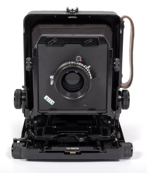 Image of Toyo 45AIIr 4X5 Camera w/ 135mm + 210mm Nikkor MC Lenses +Holders +Fresnel +FILM