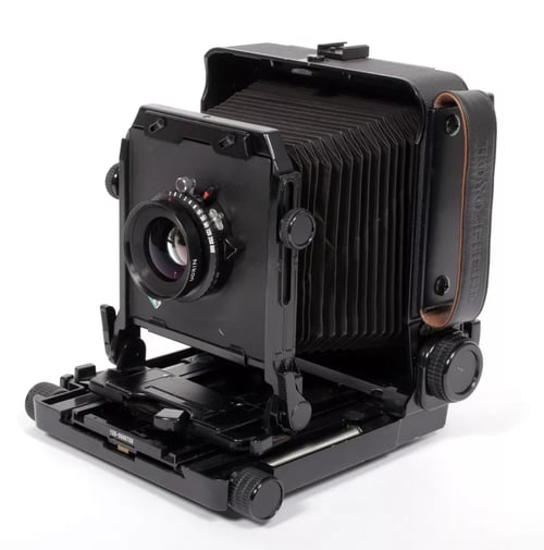 Image of Toyo 45AIIr 4X5 Camera w/ 135mm + 210mm Nikkor MC Lenses +Holders +Fresnel +FILM