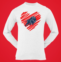 Image 1 of Abstract Heart - Bison Edition