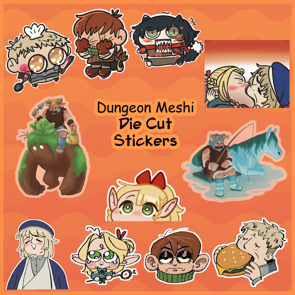 Image of Dungeon Meshi Stickers