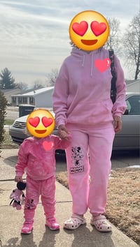 Customized color and graphic sweatsuit with hoodie  please read description below